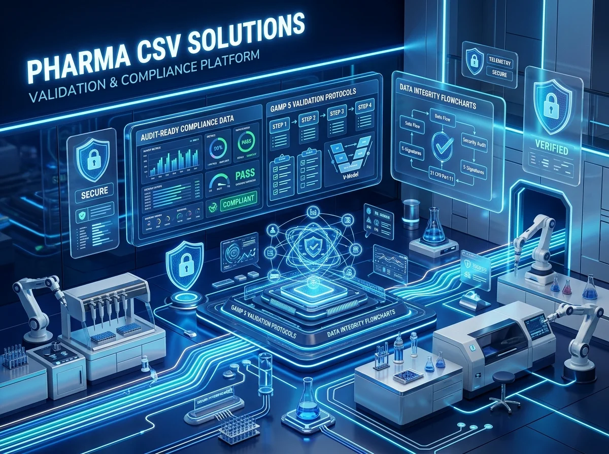 Pharma Computer System Validation Platform & Compliance Architecture